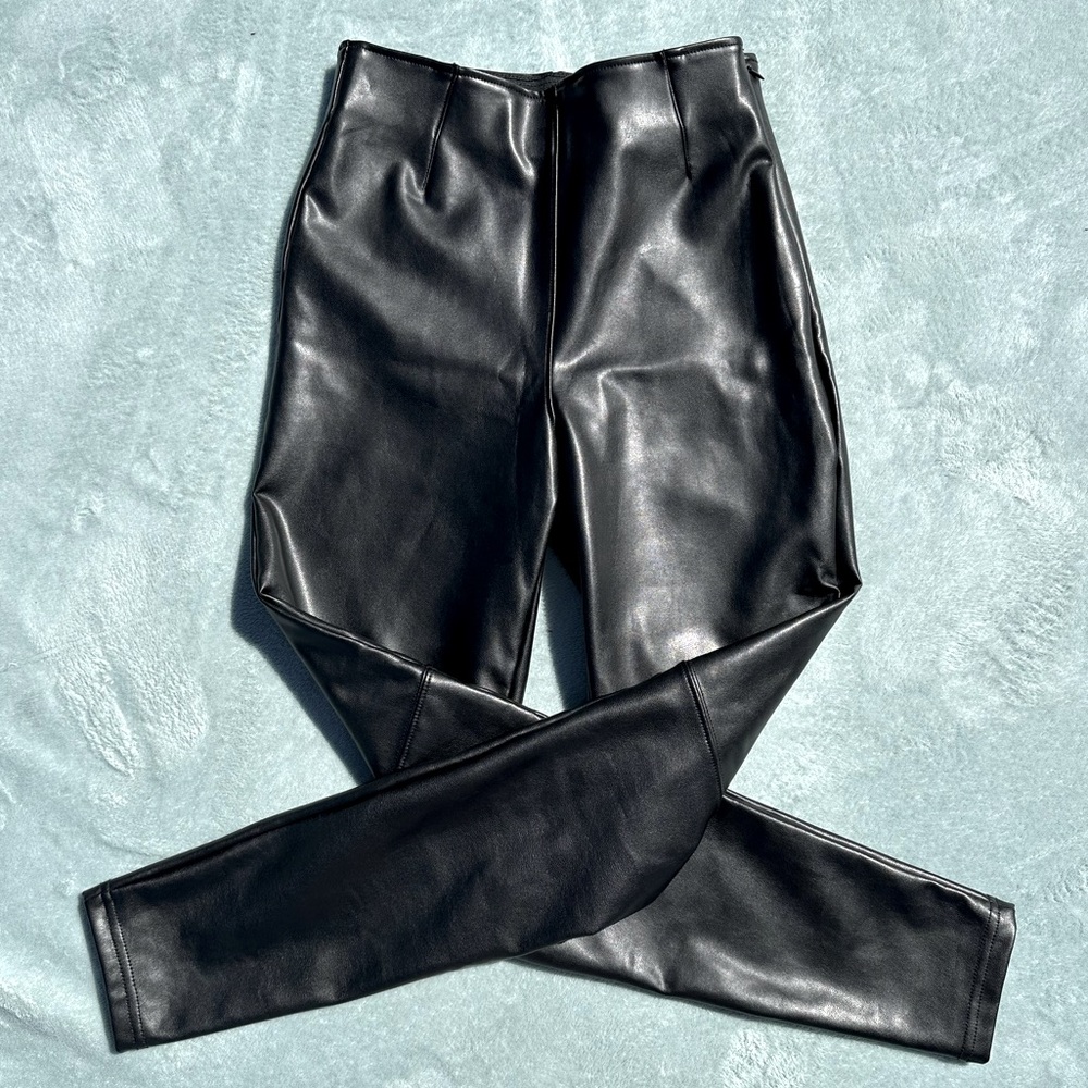 Abercrombie and Fitch vegan leather pants
